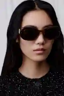 Dior Oval Tortoiseshell Sunglasses