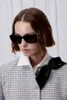 Dior Black Oversized Sunglasses