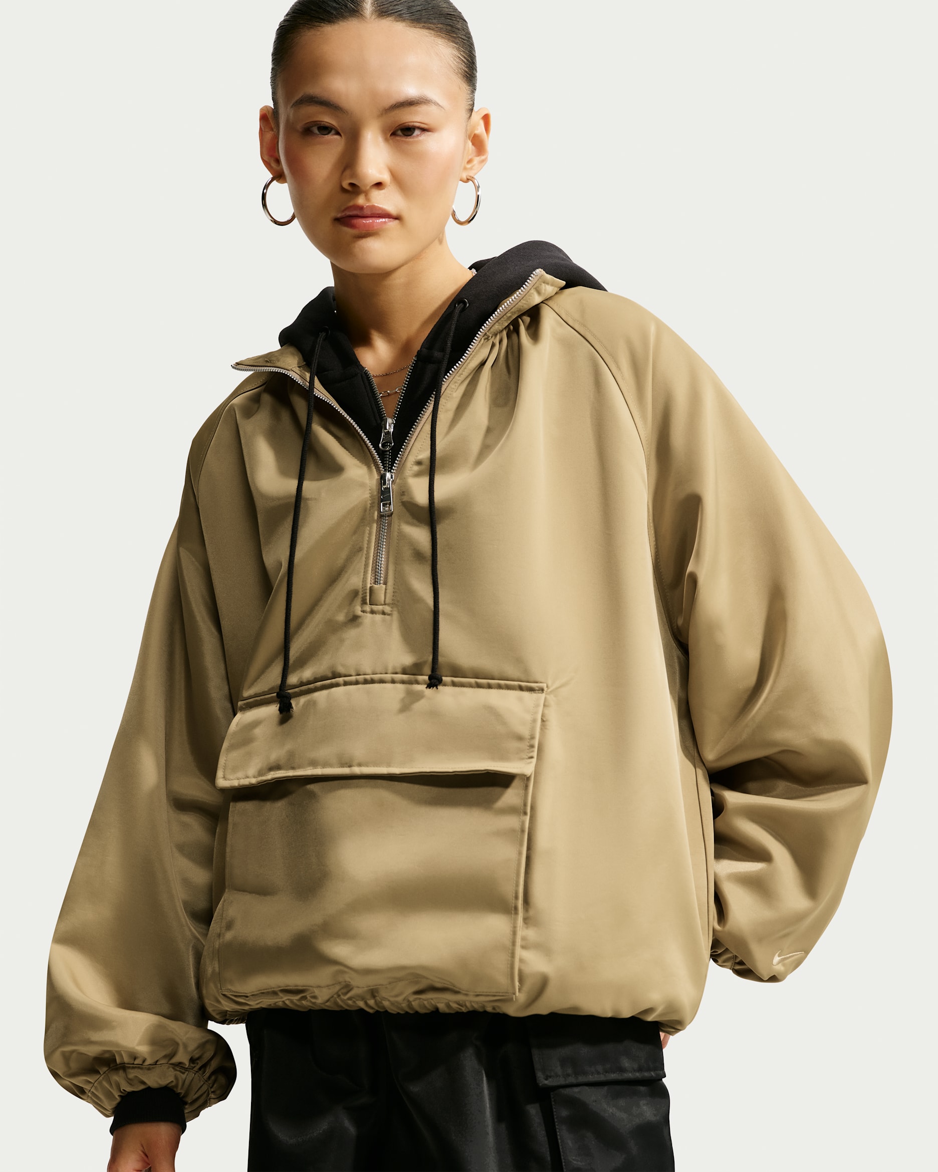 Nike Sportswear Women's Satin 1/4-Zip Anorak